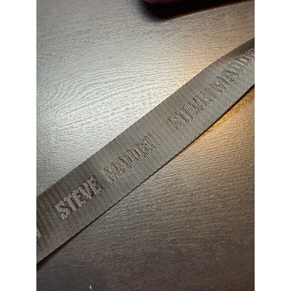 Steve Madden Quilted Faux Leather Crossbody Bag Purple Purse - Picture 8 of 13